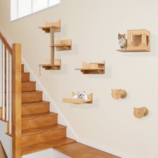 6 Pieces Cat Wall Furniture