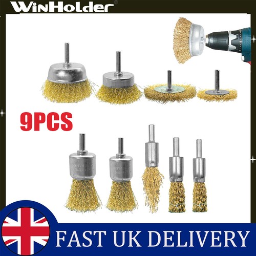 9pcs wire wheel - 9pcs, cup