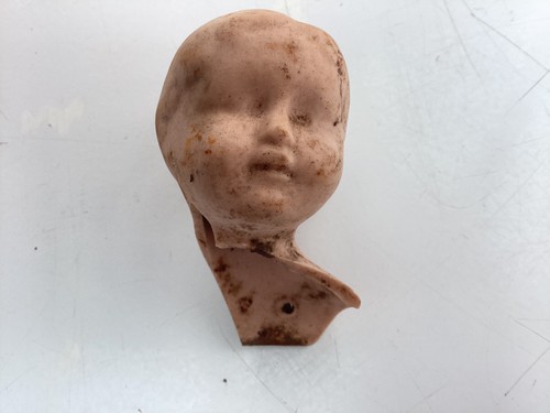 Antique bisque dolls head - antique,