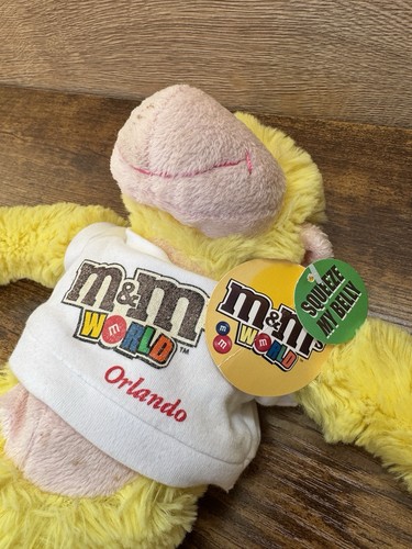 Yellow talking monkey from - yellow, m&m