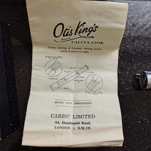 Otis king annalogue tube - otis,