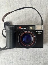Canon AF35ML Point & Shoot Film Camera 35mm Plus Camera Bag