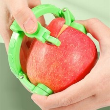 Manual Apple Peeler with Comfortable Handle Handheld Rotating Peeler Plastic