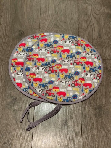 Pair aga hob lid mat - hob, pad