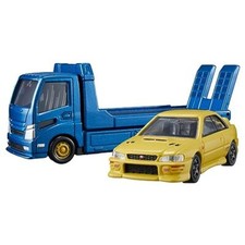 Tomica Premium Transporter Subaru Impreza WRX Type R STi Mini Car Toy