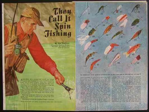 Fishing lures 1953 spinners - fishing,