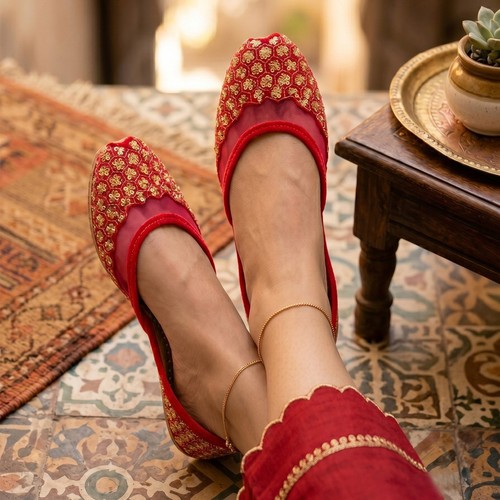 Womens ethnic jutti handmade - ethnic,