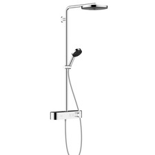 hansgrohe Pulsify S Showerpipe 260 1jet PowderRain Thermostatic Mixer Shower - C