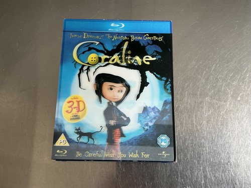 Coraline blu ray disc - blu,