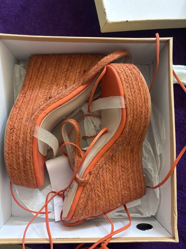 Cork wicker summer wedge - wedge, shoe