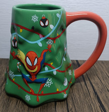 Disney Store Marvel Spider-Man Christmas Tree Mug (B1)