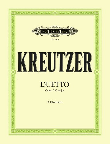 Duet major two clarinets - c,