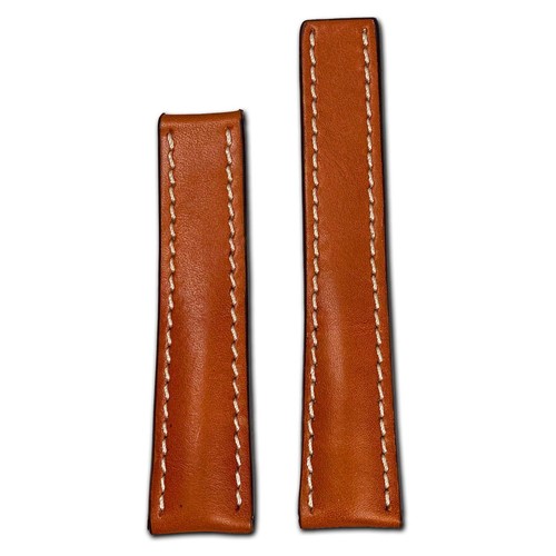 Tanned leather watch band - leather, |