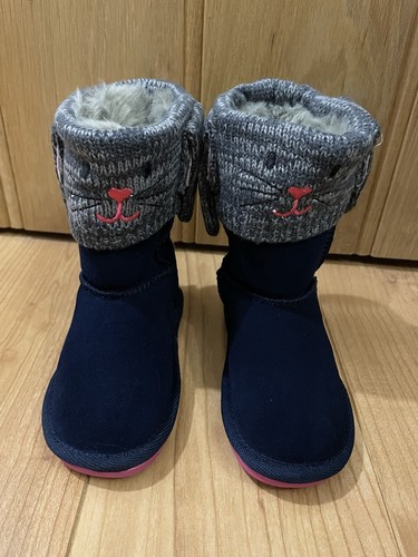 Bnwt next girls navy bunny - navy,
