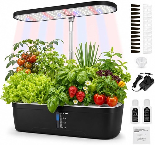 Indoor herb garden kit - indoor, smart