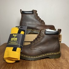 Dr Martens Docs 939 Dark Brown Crazy Horse Gaucho Leather Ben Boots UK 6 EU 39