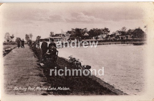 Maldon bathing pool - bathing, marine