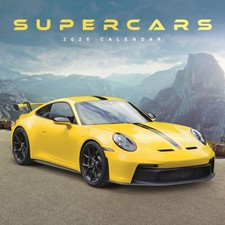 Supercars Square Wall Calendar
