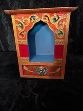 Wooden buddhist shrine 22cm - wooden,