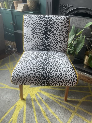 Cintique chair reupholstered - cintique,