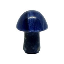 Mushroom Sodalite Gemstone Crystal Carved Polished Mini Carving Quirky Gift 1