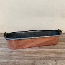 French Copper Fish Kettle