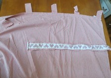 Ikea  Rose Gingham  curtains