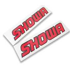 SHOWA fork decals graphics