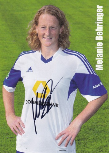 Autograph melanie behringer - melanie,