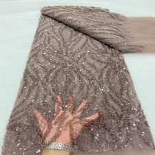 Sequin Embroidery Mesh Gauze