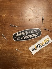 Land Rover Metal Badge