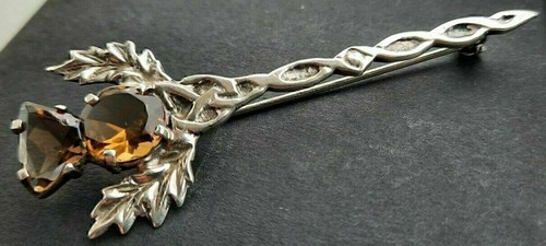 Heavy scottish solid silver - heavy,