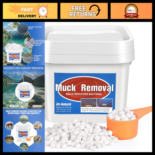 Natural muck remover tablets - muck,