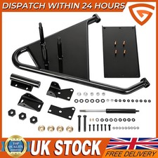 FITS DEFENDER 90 110 -2016 SWING AWAY SPARE WHEEL CARRIER REAR TAILGATE BLACK
