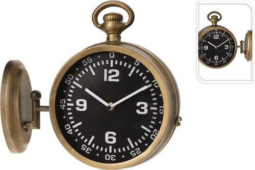 Double sided wall clock - sided,