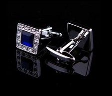 MEN'S SILVER CUFFLINKS GOLD