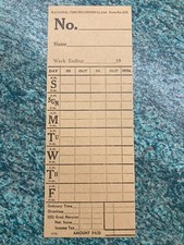 Genuine original National Time