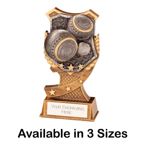 Lawn bowls trophy - bowls, trophy,