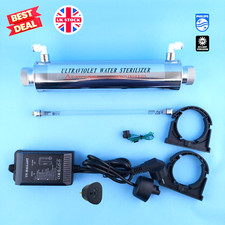 16W Ultraviolet Water Sterilizer Stainless Steel Water Filter System