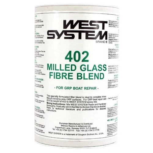 West system 402 milled - system, glass
