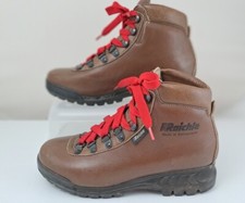 Womens Raichle Brown Leather Walking Hiking Boots UK 4 Great condition