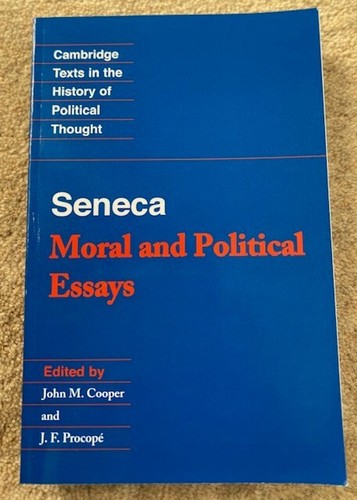 Seneca moral and - seneca:, political