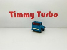 MATCHBOX BEDFORD LAYLAND ROADTRAIN TRACTOR UNIT BLUE METALLIC 1:64  DIECAST 39