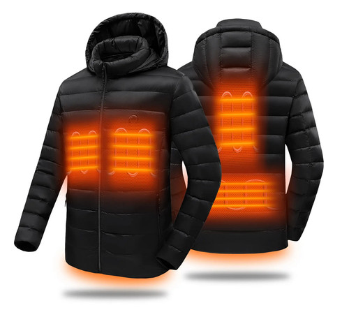 Mens heated jacket with - heated,