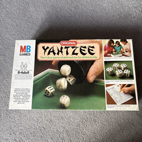 Yahtzee vintage 1982 dice - 1982,