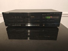 Pioneer CT-W310 Twin Cassette Deck Player Recorder Hifi Separate Black 