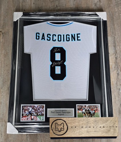 Signed paul gascoigne england - paul,