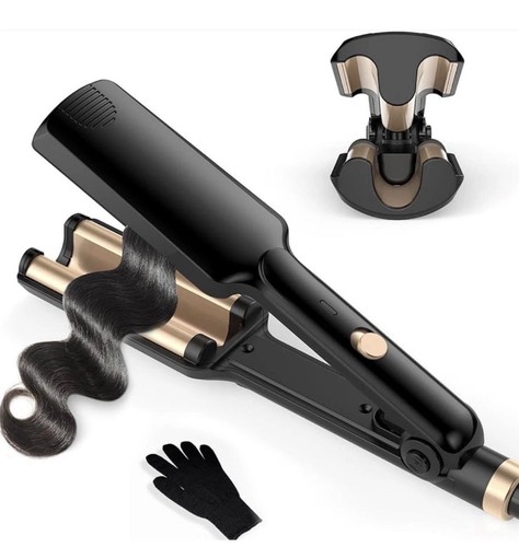 Hair crimper double barrel - crimper,