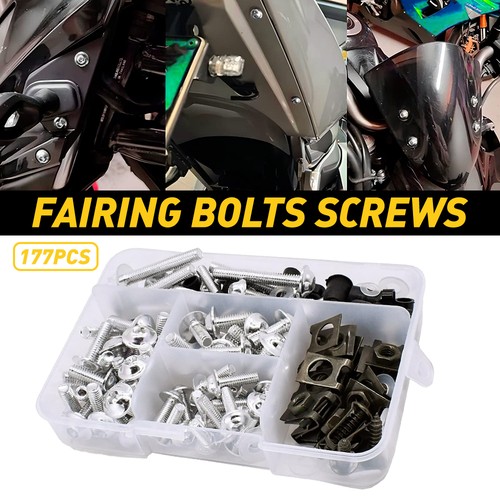177pcs fairing bolts fastener - 177pcs,