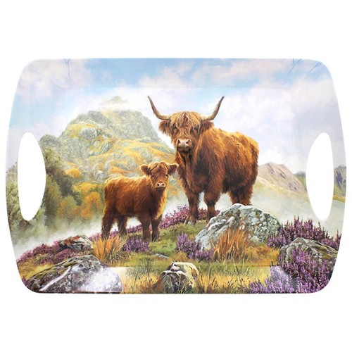 Large serving tray highland - tray,